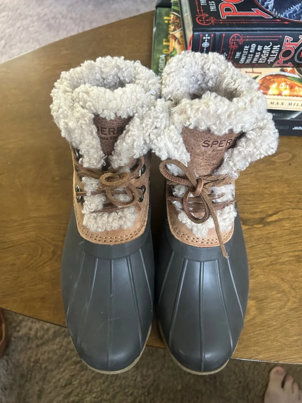 Women’s Sperry Sherpa-Trim Duck Boots